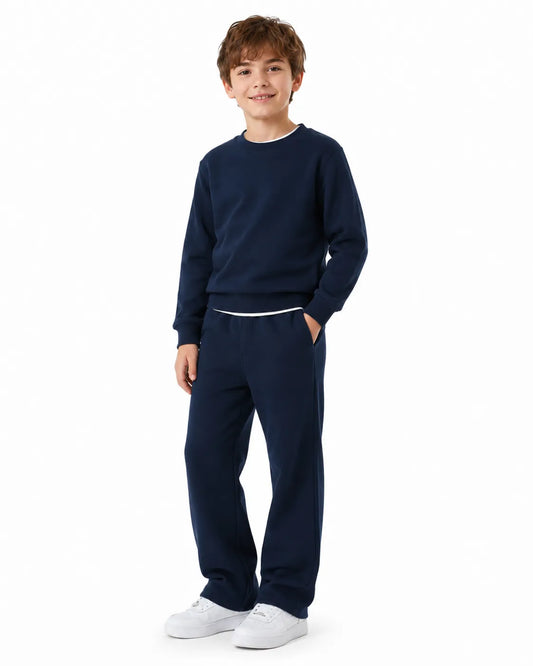 Kids' Navy Pants – Regular Fit