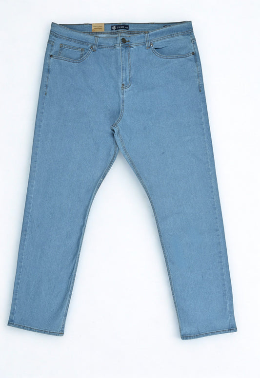 Men’s pants Jeans fashion Special sizes - Light  Blue