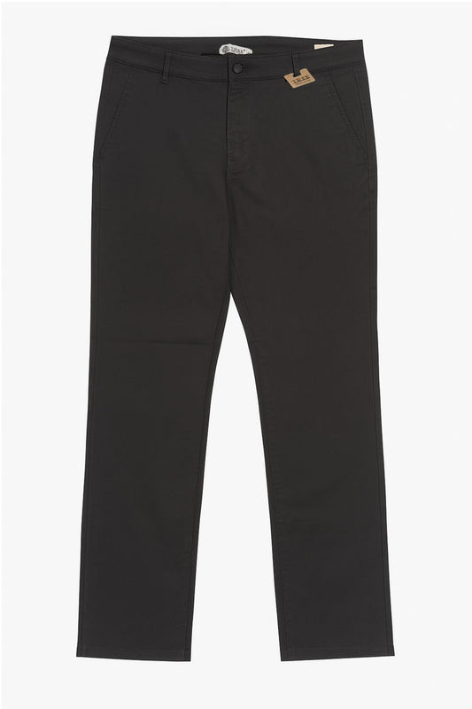 Men`s Gabardine Pants Straight Fit  With Side Pockets Grey