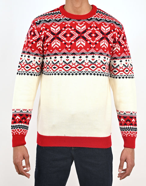Men's fashion crew neck pullover