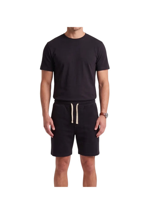 Men’s Short-Sleeve Short Pajama Set – 100% Cotton Relaxed Fit