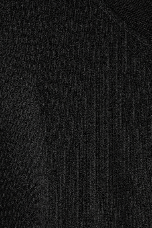 Men's T-Shirt Printed Over Size - Black