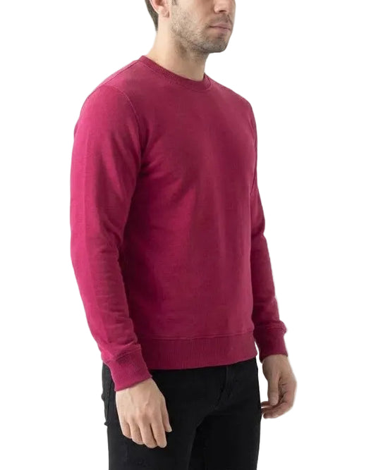 Men's Crewneck Sweatshirt Burgundy