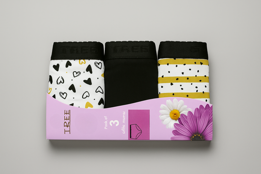 Women`s Underwear Brife - 3 pieces
