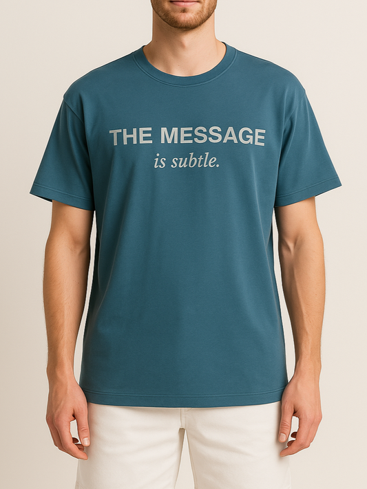 Men's T-Shirt Printed Over Size - ganzari