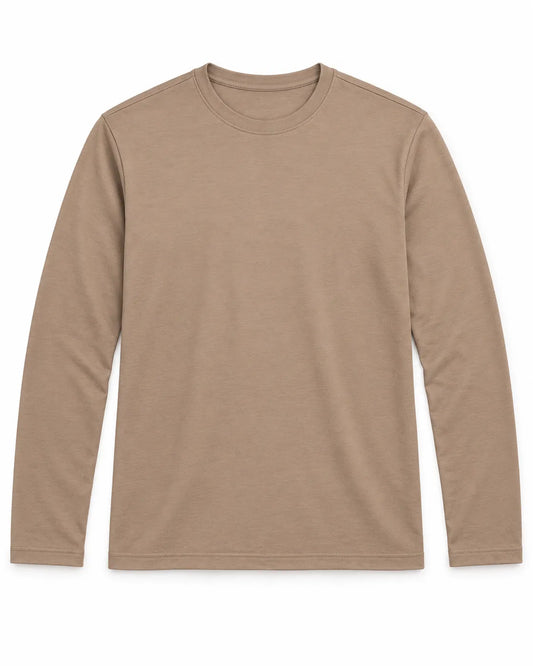 Men's Basic Cafe Long Sleeve T-Shirt