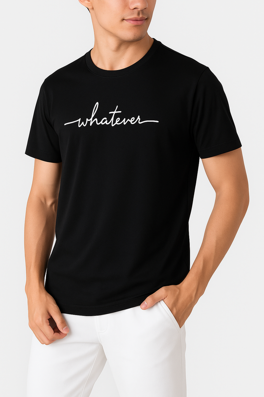 Men's T-Shirt Printed - Black