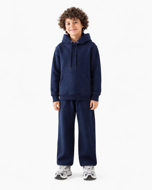 Boy's Wide Leg Summer Milton Sweatpants – Dark Blue