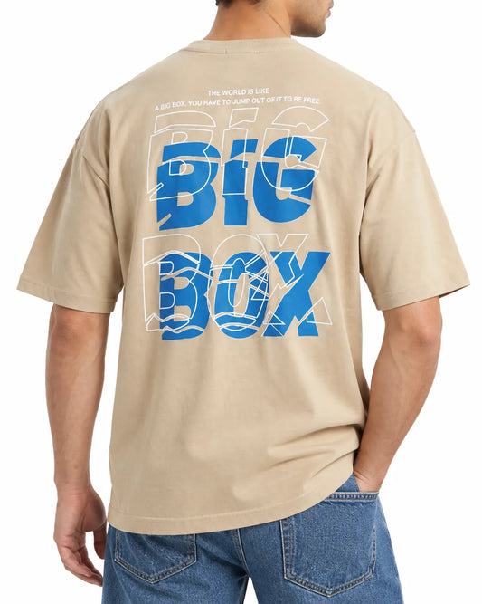 Men`s Printed T-Shirt  Oversized