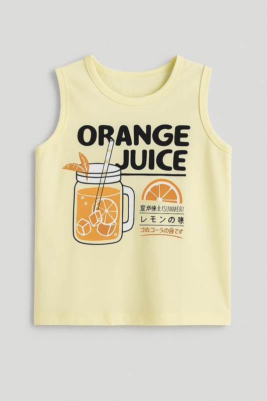 Boy’s T-shirt Sleeveless  Fashion