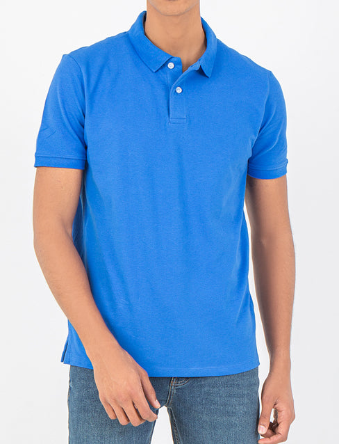 Men's Polo T-shirt - Blue