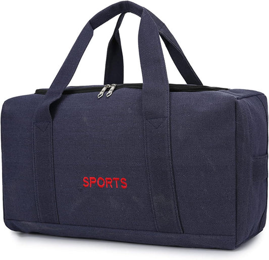 Fabric Handbag- Blue
