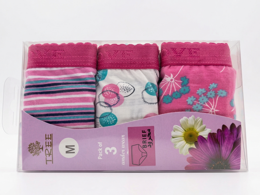 Woman`s Underwear Brife - 3 pieces