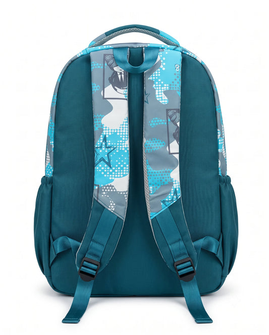 Space-Print Multi-Pocket School Backpack – Available in Two Colors | TREE