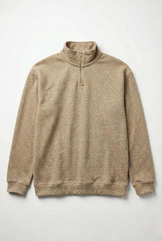 Men's half-zip sweatshirt