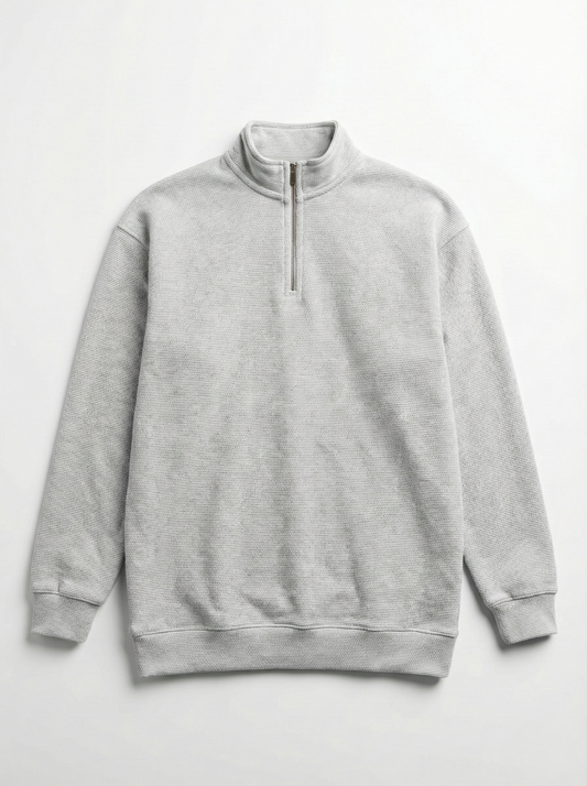 Men's half-zip sweatshirt