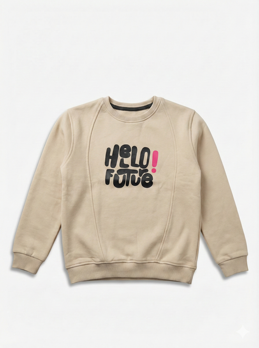 Girl's Round neck sweatshirt