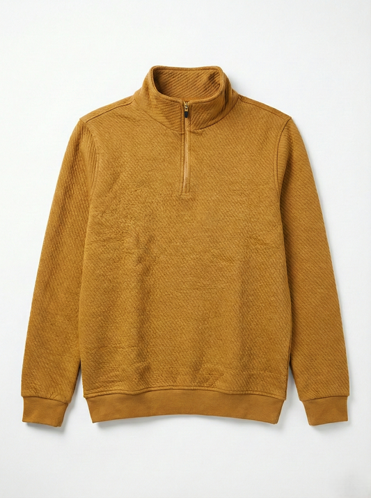 Men's half-zip sweatshirt