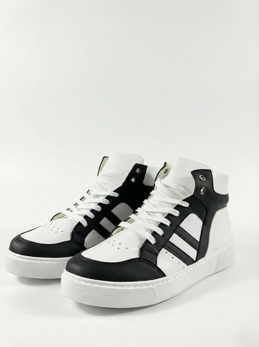 كوتشي هاف بوت رجالي أسود