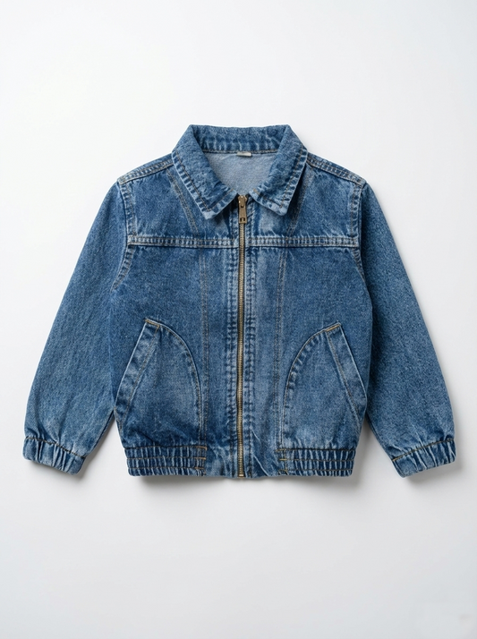 Boys' jacket jeans with zipper