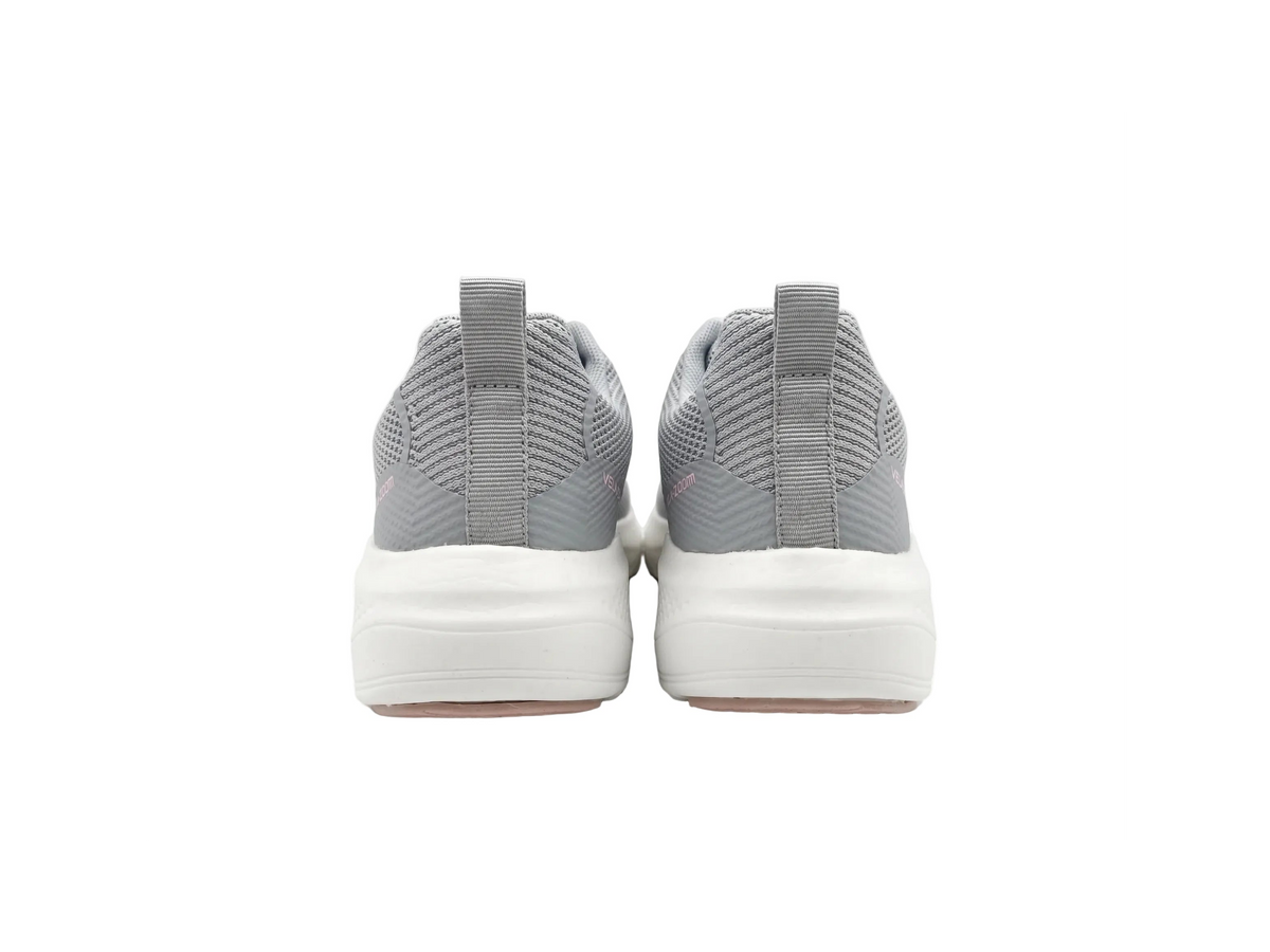 Women's light grey running-style sneakers with lightweight sole from TREE