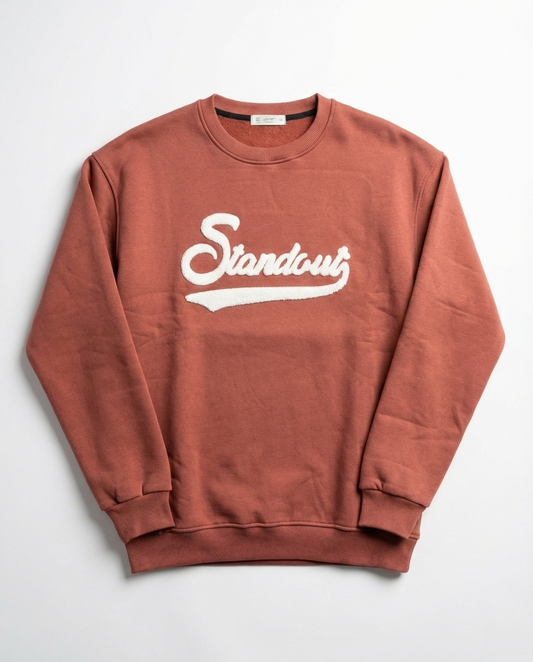 Men's  Crew Neck Sweatshirt - Cotton Blend-Print
