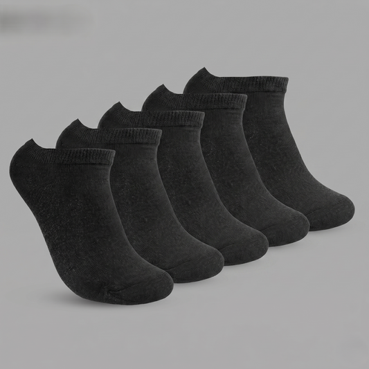 Men's Socks SOCKET LYCRA 5 pcs Black