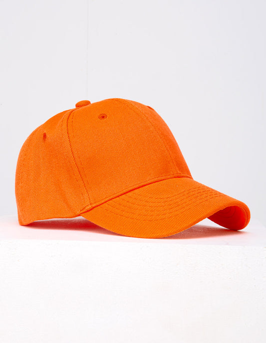 Men`s Cap basic - Orange