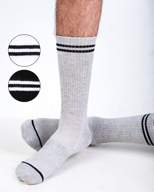 Men's long socks 3 pcs