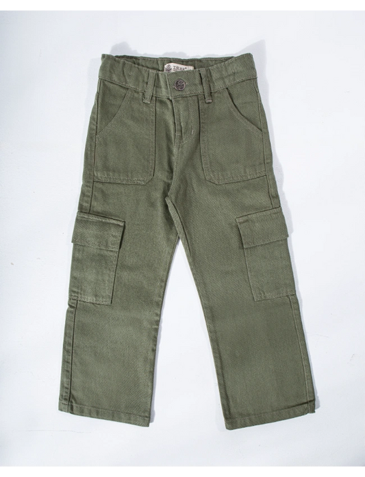 Girl's Gabardine pants Wide Leg - Oily