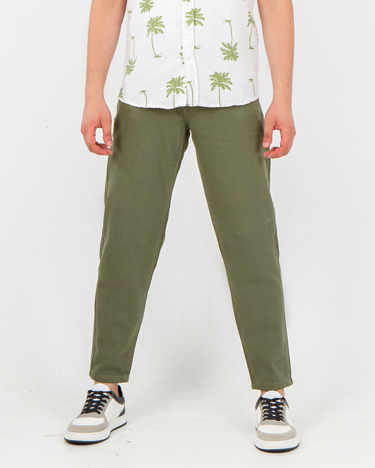 Men's jeans Boy friend -Olive