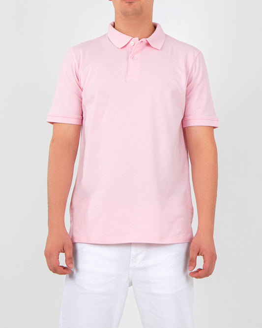 Men's Polo T-shirt - Rose