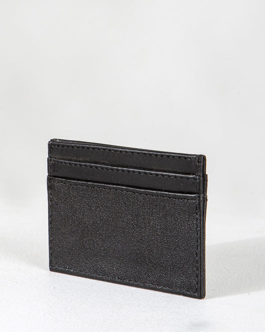 Leather Card wallet Black