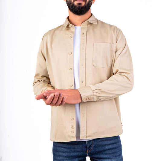 Men`s Gabardine Shirt Fashion