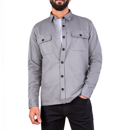 Men`s Gabardine Shirt Fashion