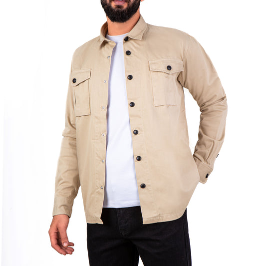 Men`s Gabardine Shirt Fashion