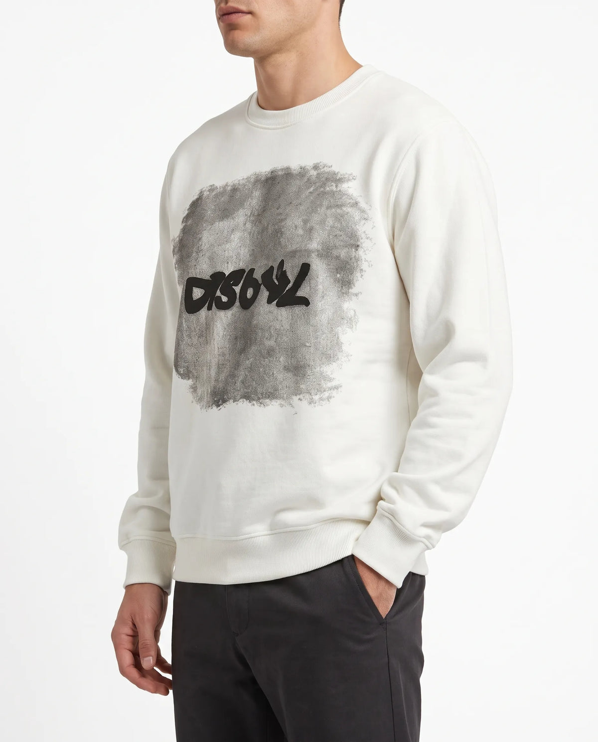 Men's printed crewneck sweatshirt by TREE