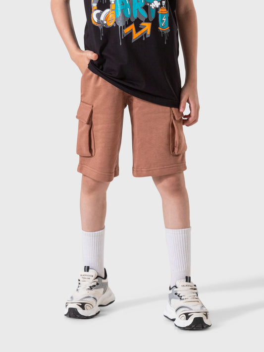 Boy`s Shorts Summer Milton Baggy – Cafe
