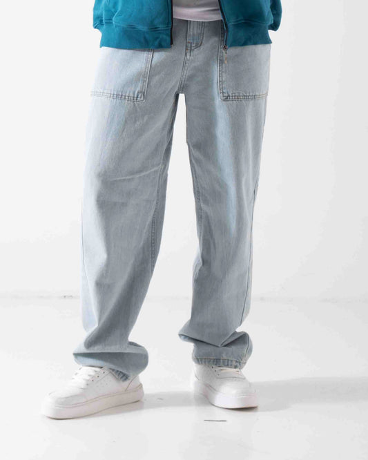 Men's pants jeans wide leg