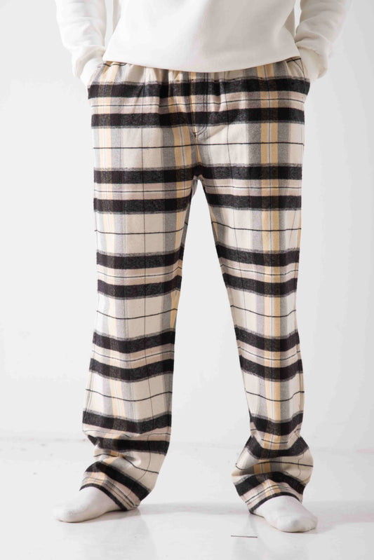 Men's checkered trousers