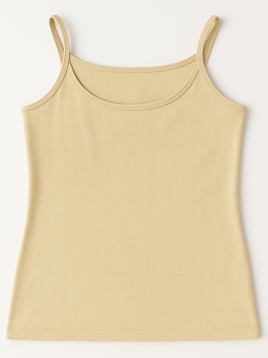 Women's Basic thin strap - Beige