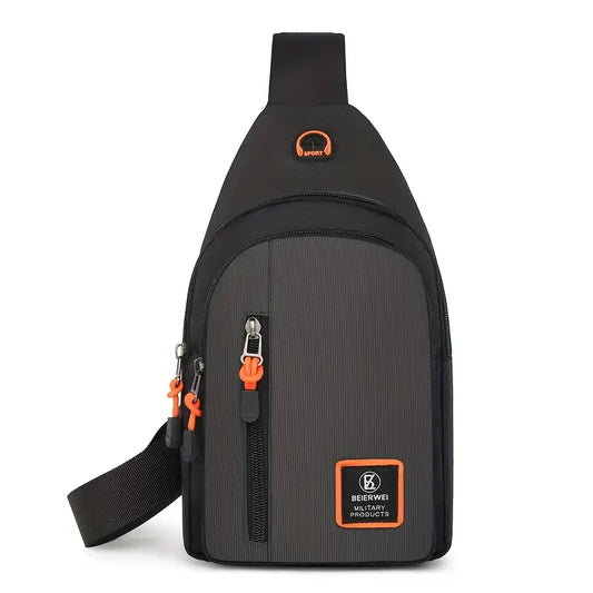 Men's waterproof crossbody bags- Grey
