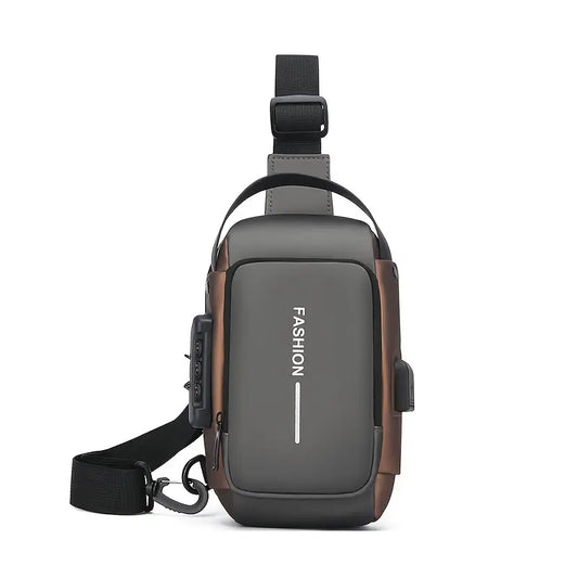 Men's waterproof crossbody bags- Grey