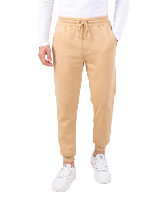 Men's casual sweatpants beige - TREE
