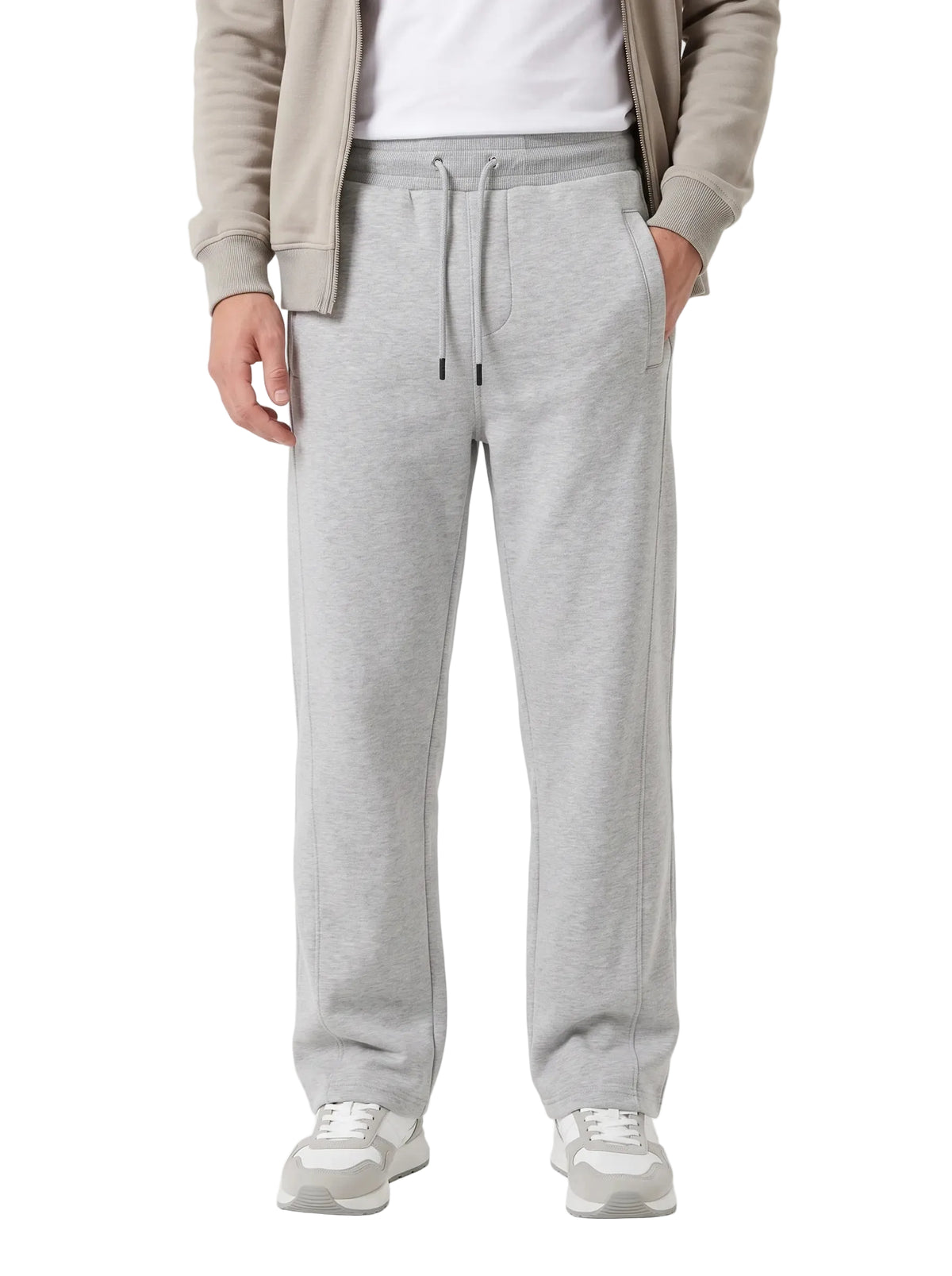 Men's fashion sweatpants light grey - TREE