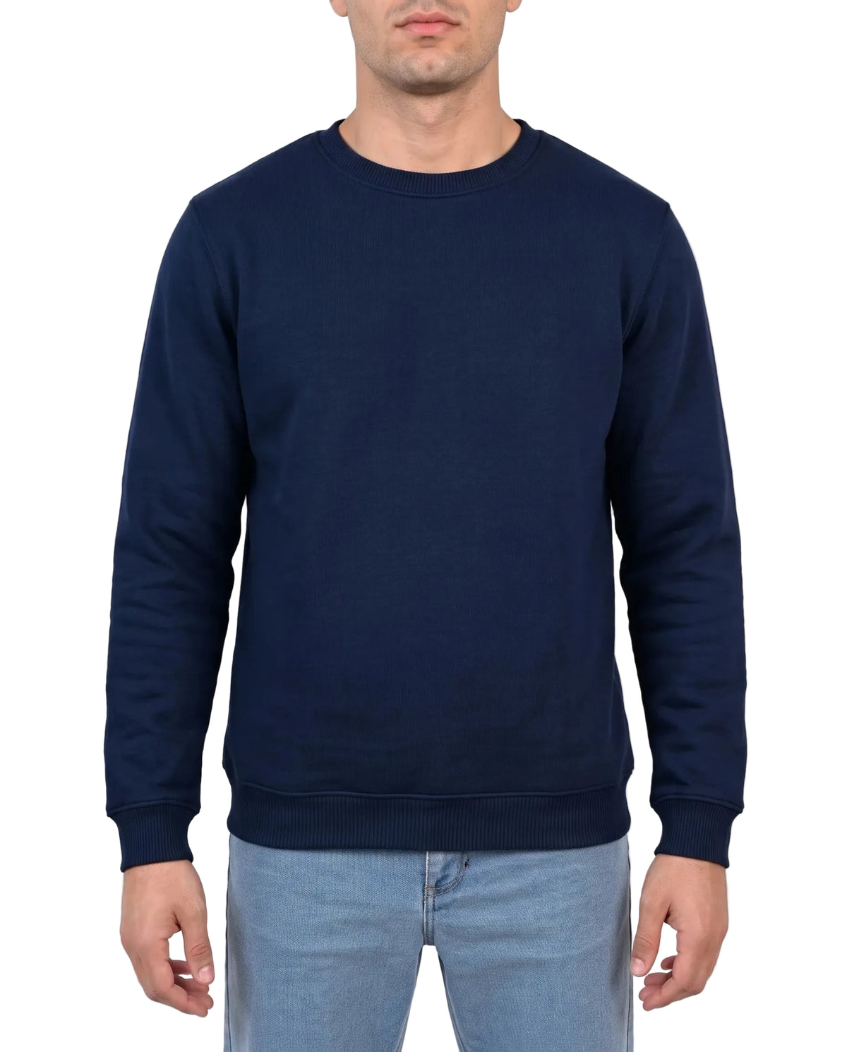 Men's relaxed fit crewneck sweatshirt - TREE