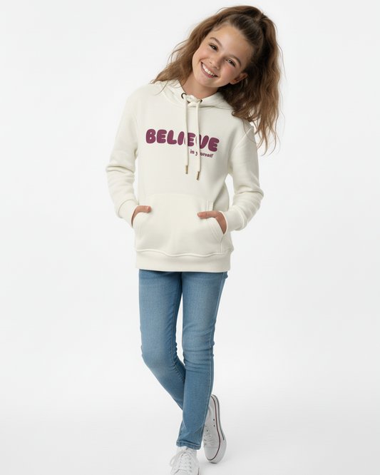 Girls' Printed Hoodie Sweatshirt