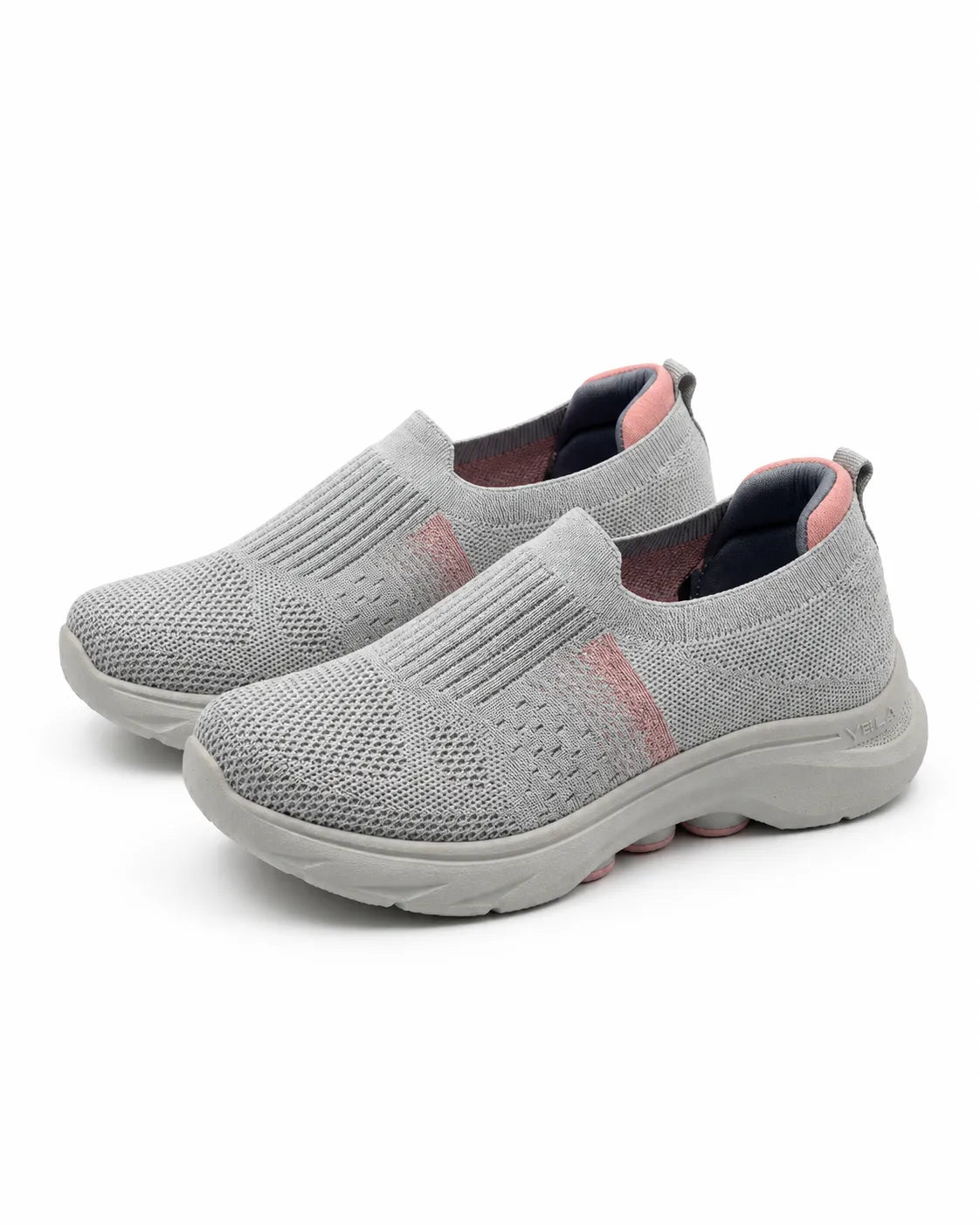 TREE women's grey sock-style sneakers with lightweight sole