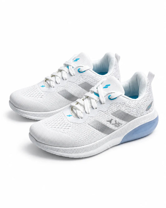 TREE women's white running-style sneakers with lightweight sole