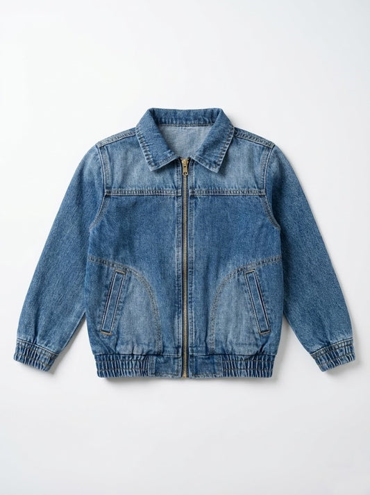 Boys' jacket jeans with zipper